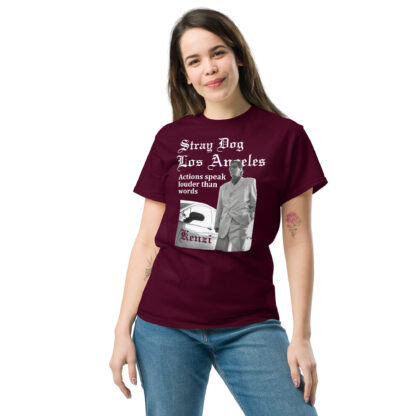 Actions speak louder than words - Unisex classic tee - Image 2