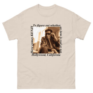 To figure out whether an item is real or not - Unisex classic tee