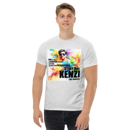 Life is like  a colorful canvas - Unisex classic tee - Image 2