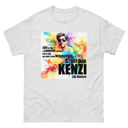 Life is like  a colorful canvas - Unisex classic tee - Image 4