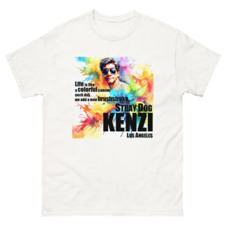 Life is like  a colorful canvas - Unisex classic tee